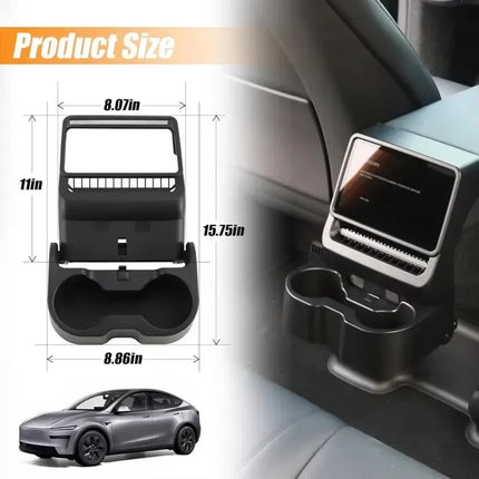 Rear Seat Cup Holder Organizer