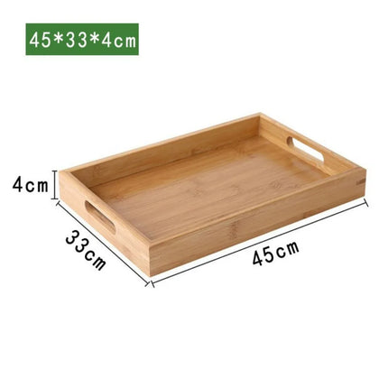 Rectangular Bamboo Storage Tray