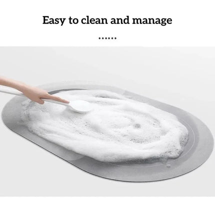 Non-Slip Diatomaceous Earth Bath Mat