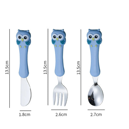 3-Piece Kids Cutlery Set
