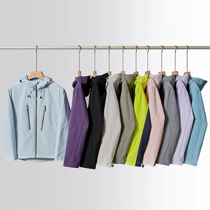 Unisex Waterproof Outdoor Rain Jacket