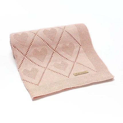 Soft Cotton Knit Baby Blanket