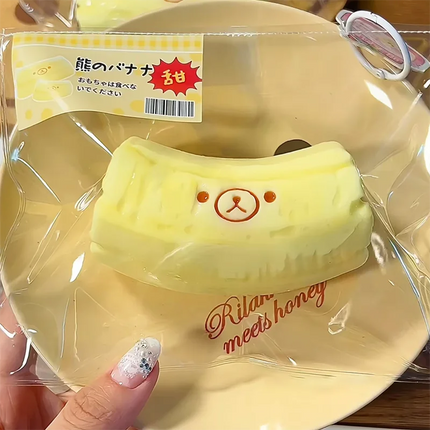 Banana Silicone Pinch Stress Toy