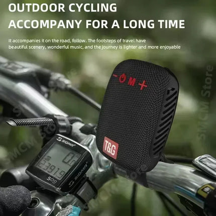 NNEOBA Bicycle Portable Bluetooth Speaker Black
