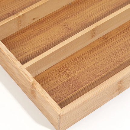 Bamboo Cutlery Drawer Organizer