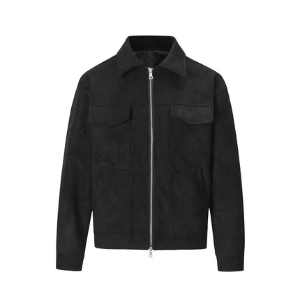 Men's Suede Windbreaker