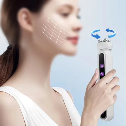3-in-1 RF EMS Facial Roller Massager