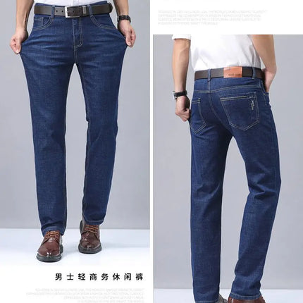Men’s Lightweight Cotton Stretch Jeans