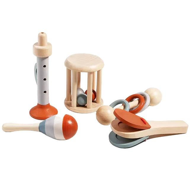 Baby Wooden Handbell Toy