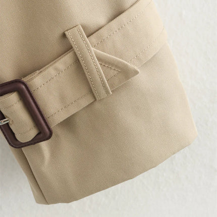 Women's Cropped Trench Jacket