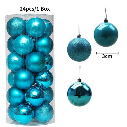 Christmas Tree Baubles Ornament Set