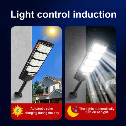 Solar LED Outdoor Security Lamp