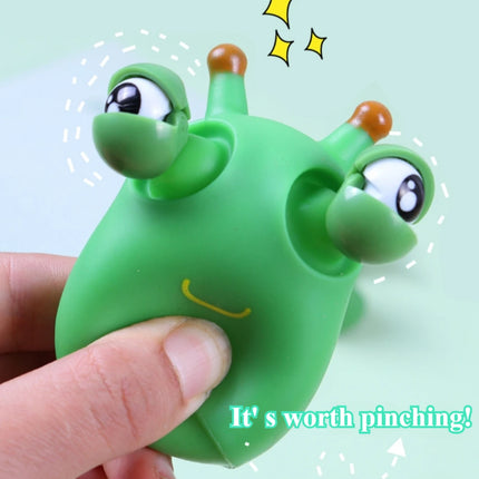 Green Worm Squeeze Toy