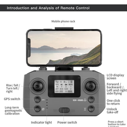 4K GPS Camera Drone