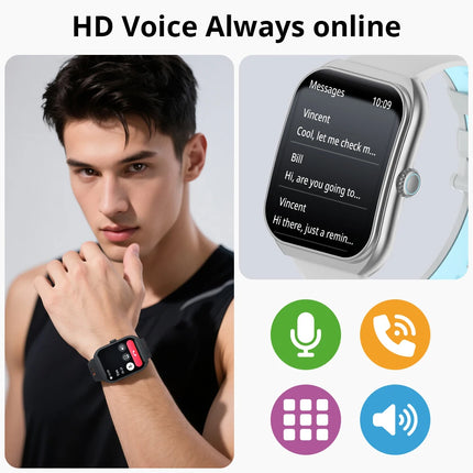 AMOLED Health Smartwatch