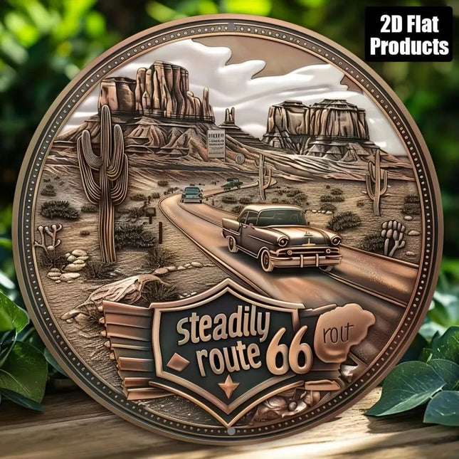 Antique Route Outdoor Wall Decor