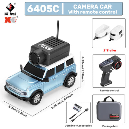 1:64 Mini RC Camera Car