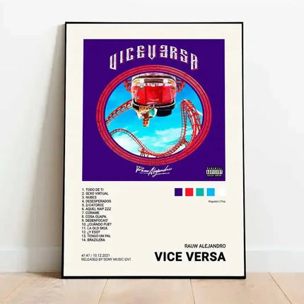 Latin Pop Music Poster