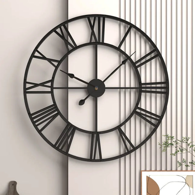 3D Roman Numeral Wall Clock