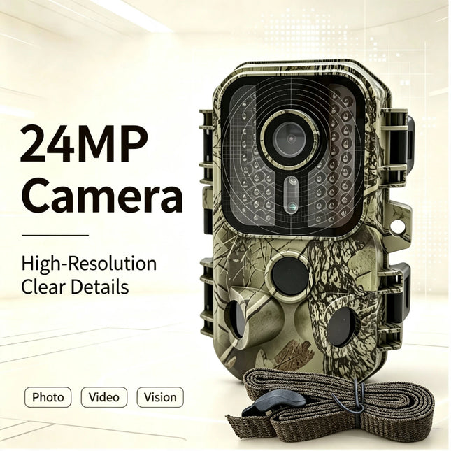 2.5K 24MP Hunting Trail Camera