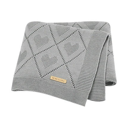 Soft Cotton Knit Baby Blanket