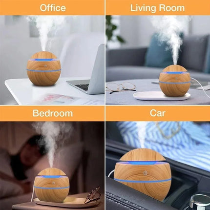 Mini Woodgrain Aroma Diffuser