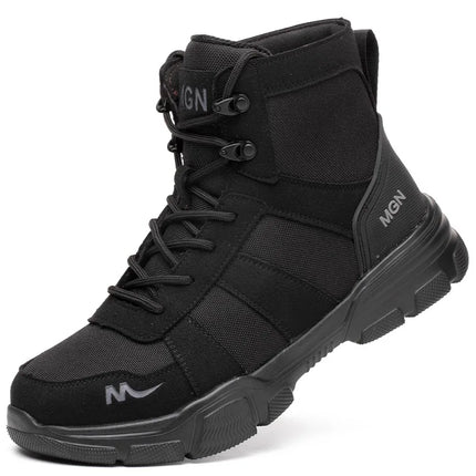Men's Lightweight Breathable Steel Toe Safety Shoes