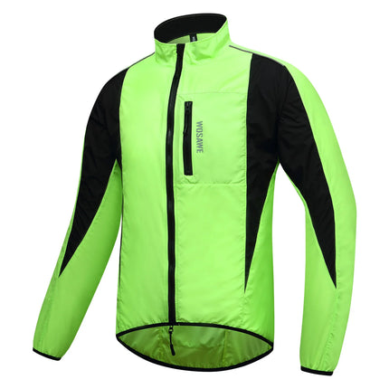 Men’s Reflective Cycling Windbreaker Jacket