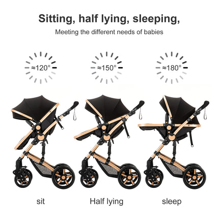 3-in-1 Baby Travel System with Car Seat