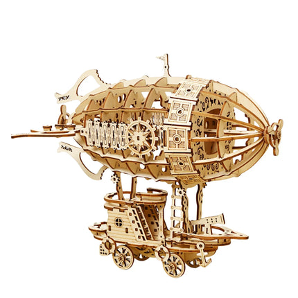 3D Wooden Airship Puzzle