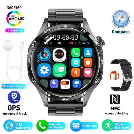 AMOLED GPS Smartwatch