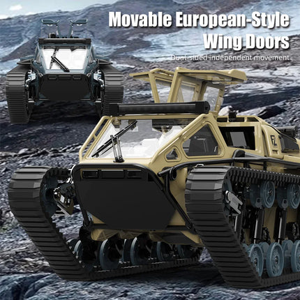 LED Tracked RC Tank Toy