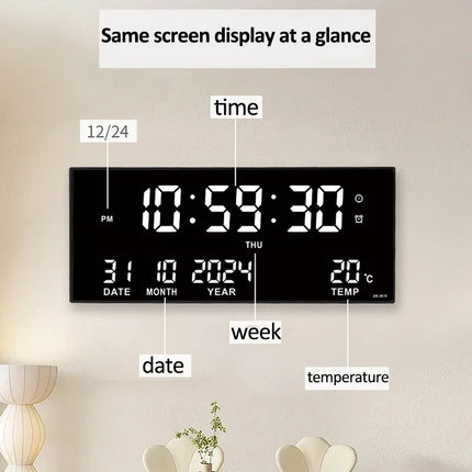 14-Inch Digital Wall Clock