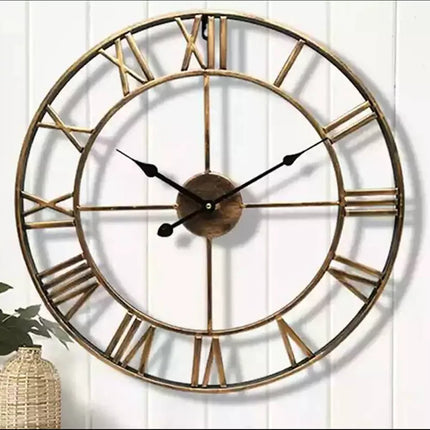3D Roman Numeral Wall Clock