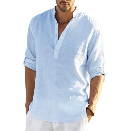 Men’s Casual Linen Shirt