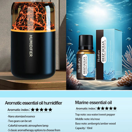 Volcanic Color Lamp Humidifier