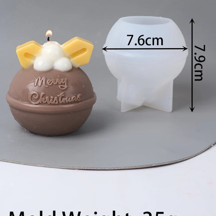 3D Christmas Silicone Craft Mold