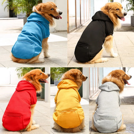 Warm Hooded Dog Sweater