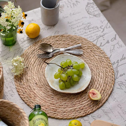 Woven Rattan Pot Mat