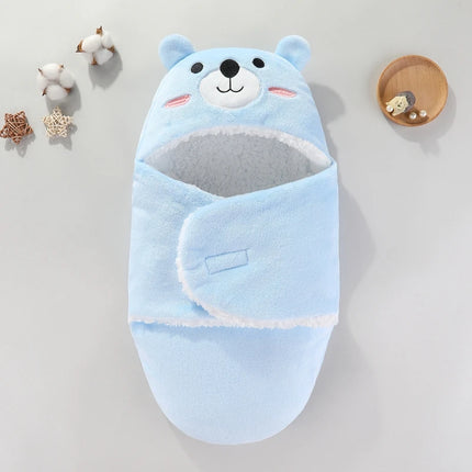 Warm Flannel Baby Sleeping Bag
