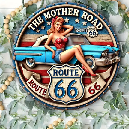Antique Route Outdoor Wall Decor