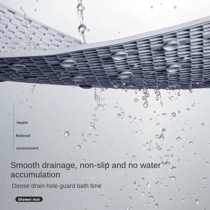 Non-Slip PVC Bathroom Floor Mat