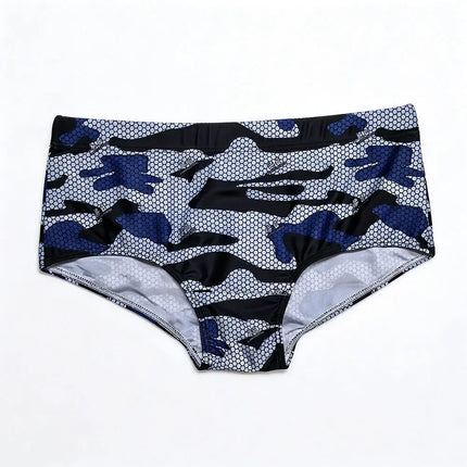 Men's Camouflage Print Swim Trunks