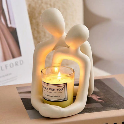 Loving Couple Resin Figurine