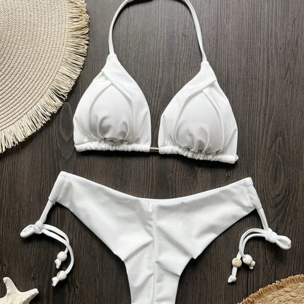 Triangle Push-Up Bikini Set