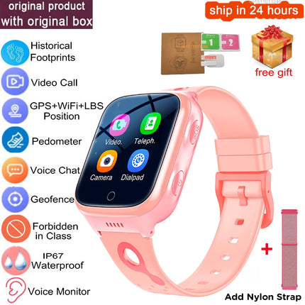Kids 4G GPS Smartwatch