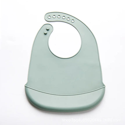 Baby Silicone Bib with Pocket