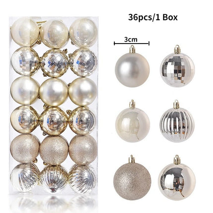 Christmas Tree Baubles Ornament Set