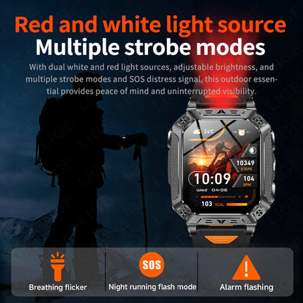 Smartwatch with Flashlight