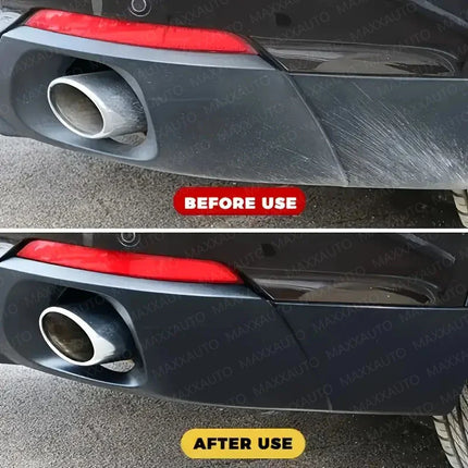 Car Plastic Restorer & Black Gloss